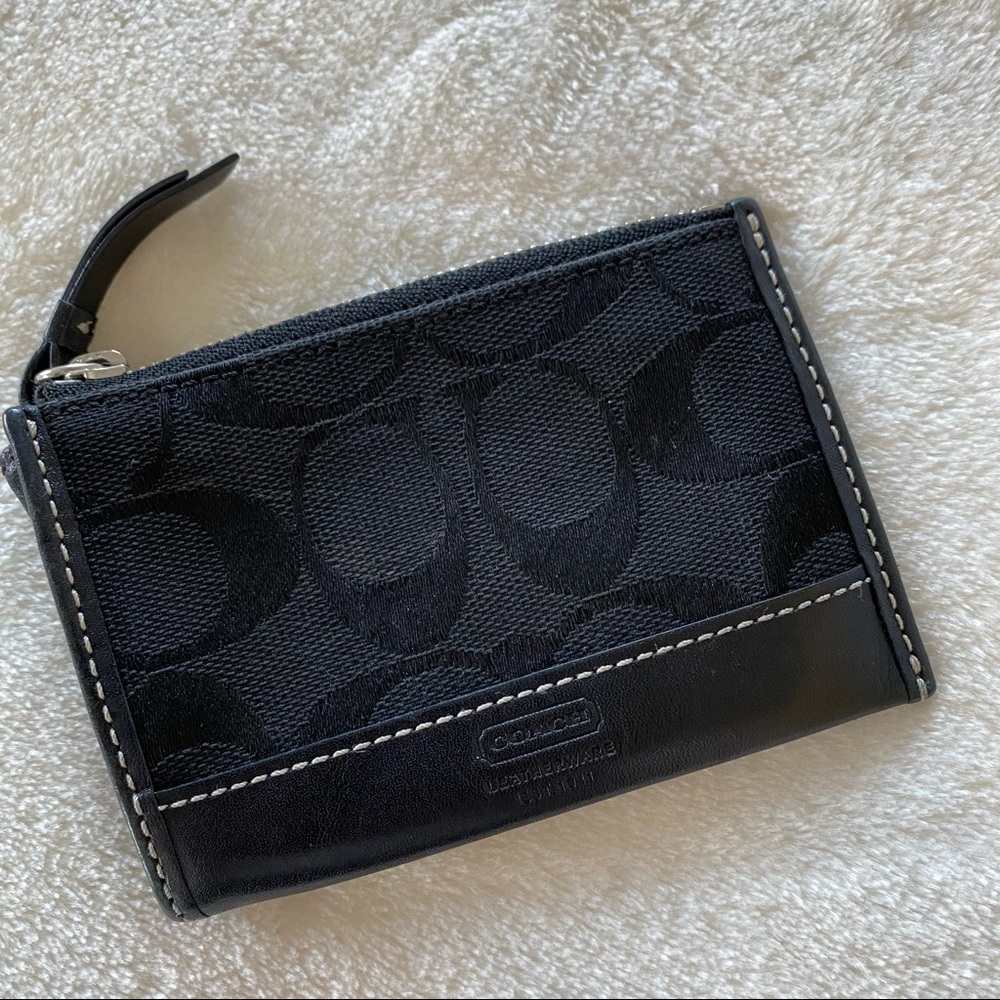 Coach Signature Coin Purse - Gem
